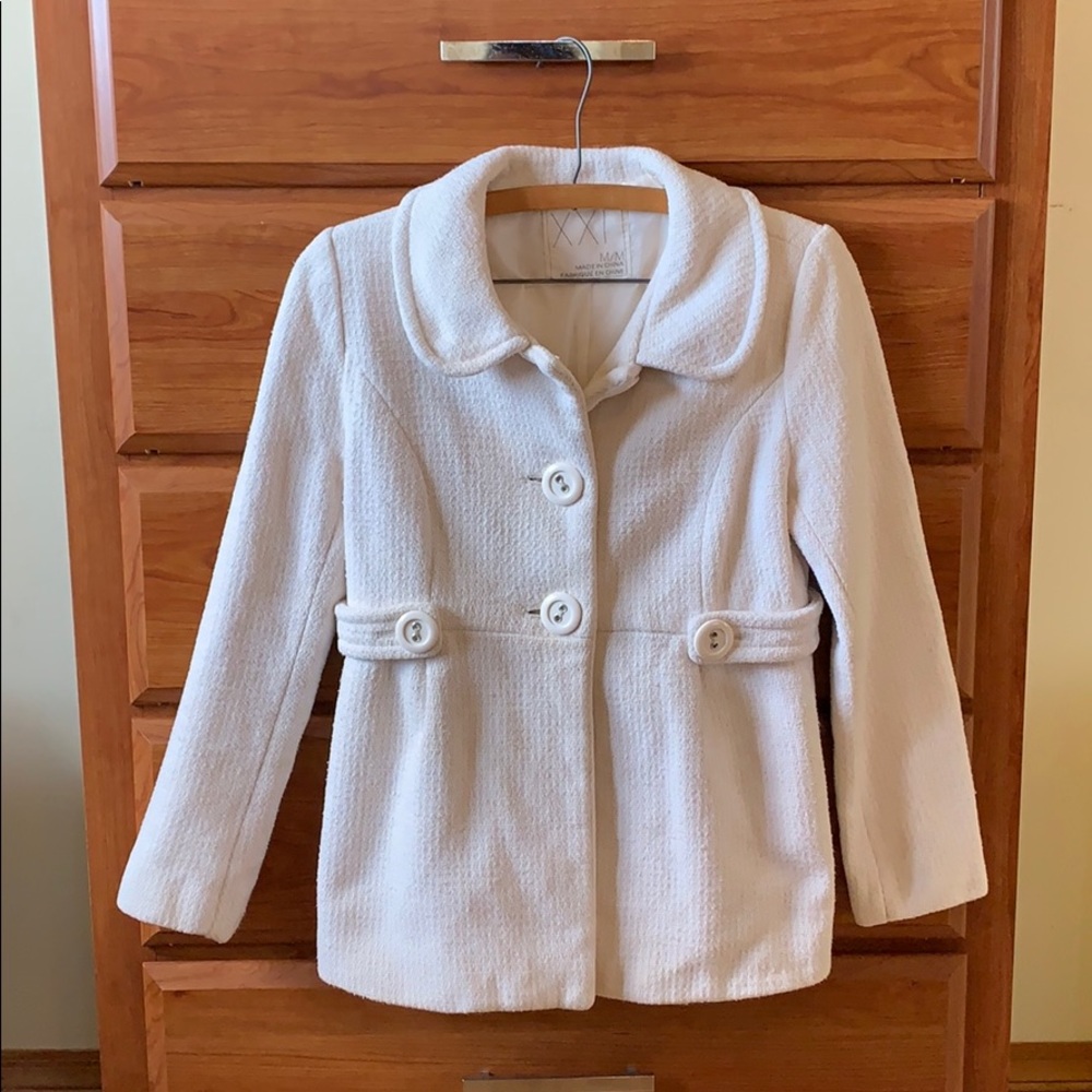 Forever 21 Cream Coat